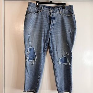 Old Navy size 18 petite high rise O.G. Straight jeans. Never worn . NWOT